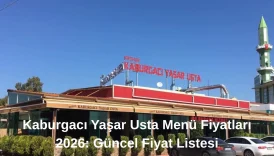 Kaburgacı Yaşar Usta Menü Fiyatları 2026 Güncel Fiyat Listesi